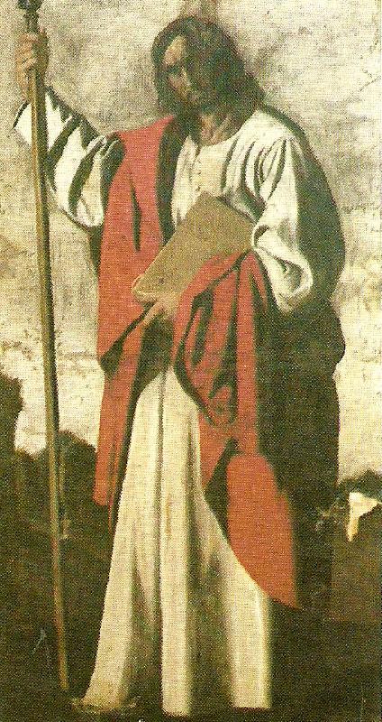 Francisco de Zurbaran st. thomas.